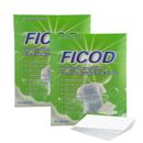 Ficod Laundry Detergent Sheets,60 Sheets,Hypoallergenic,Rapid Dissolving