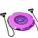 SDFGH Equipo de Fitness de Placa de de Cintura Ejercicio Sports Twist Plate Rotación aeróbico Fuente de Seguridad sin Deslizamiento (Color : Purple, Size : Regolabile)