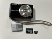 Sony Cyber-shot DSC-S950 10.1MP Digital Camera, black, 4GB mem card SteadyShot