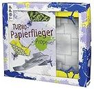 Kreativ-Set Turbo-Papierflieger mit Propeller: Buch mit 3 Propellern und 30 Faltblättern in 5 Motiven