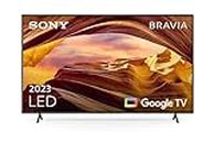 Sony BRAVIA KD75X75WL 75 Pulgadas, TV LED con 4K HDR, Google TV, Procesador X1, Eco Pack, Asistentes de Voz, Bravia Core, Marco Fino