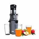 BOSS Fauna Slow Juicer, Professional Cold Press Whole Slow Juicer, 200 Watts | All-in-1 Fruit & Vegetable Juicer, Grey