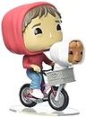 Funko POP! Movies: ET - Elliott - Elliot With ET In Bike Basket - E.T. the Extra Terrestrial - Collectable Vinyl Figure - Gift Idea - Official Merchandise - Toys for Kids & Adults - Movies Fans
