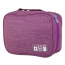 Electronics Accessories Organizer Travel Storage Hand Bag Cable USB Drive Case