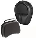 Stealodeal Universal Travel PU Black Game Controller Carrying Case (PS3, PS4, PS5) with EVA Headphone Case (Combo of 2)
