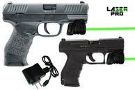 Green Laser Sight for Walther: CCP M2, P99 P99c PPX PK380 P22, PPQ "PPS" w/ RAIL