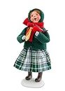 Byers' Choice Family with Cardinals Girl Caroler Figurine #111G della collezione Specialty Families