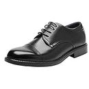 Bruno Marc Men's Downing-01 Black Leather Lined Dress Oxford Shoes Size 12 M US