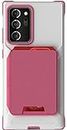 Ghostek Exec Note 20 Ultra Wallet Case - Pink Leather Card Holder & Magnetic Car Mount Compatible (6.9 inch, 5G)