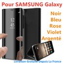 Coque Rabat Clear View Cover Flip Case Housse pour Samsung S10 S9 S8 Note 8 9
