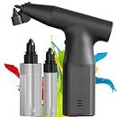 Electric Spray Paint Gun for Cars,Electric Spray Gun Paint Sprayer for Cars, Portable Automatic Spray Gun for Wall Varnishes,Electric Paint Sprayers for Cars (Water-Based Paint)
