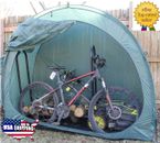 Outdoor Bicycle Equipment Wood Yard Winter Storage Tent Shed Tarp Base 76"Wx63"T