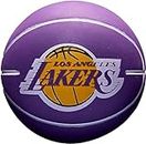 Wilson NBA Basket-Ball Mixte, violet, Ø 6 cm