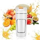 Generic Clearance Portable 𝐵𝑙𝑒𝑛𝑑𝑒𝑟 Rechargeable, Eletric Juicer Cup with 4 Stainless Steel Blades, 𝑃𝑒𝑟𝑠𝑜𝑛𝑎𝑙 Size 𝐵𝑙𝑒𝑛𝑑𝑒𝑟 Travel Juicer Cup Electric Mini Fruit 𝑀𝑖𝑥𝑒𝑟