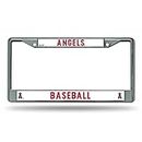 MLB Chrome License Plate Frame, Sports & Fitness Sports Fan Shop Auto Accessories, FC4010, Los Angeles Angels, One Size