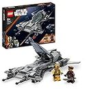 LEGO Star Wars Pirate Snub Fighter Set, The Mandalorian Season 3 Building Toy for Kids, Boys & Girls with Model Starfighter, Pilot and Vane Minifigures, Collectible Gift Idea 75346