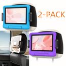 "2 Packs Headrest Tablet Holder, For Holder For Car Back Seat, Car Holder Mount For Tablet, , Fire Hd, Switch And All 4.7""-12.9"" Devices, Road Trip Essential, 360° Rotatable Tablet Mount"