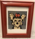 Red Bow Marc Tetro Yorkie Dog Pucture