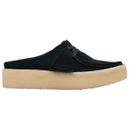 Clarks Wallabee Cup Lo Moccasin Black Womens MSRP $150