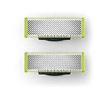 Philips Oneblade Replaceable Blade Pack of 2 Replaceable Blades, Qp220/51 (Lime)
