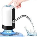 Konquer TimeS KTS Automatic Wireless Water Can Dispenser Pump for 20 Litre Bottle Can, White/Black