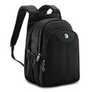 HARISSONS Bags Azzaro 17 Inch Laptop Backpack for Men & Women (Black, 35 Ltrs) with ERGO-GRIP Shoulder Straps, Spacious Compartments & Dedicated Laptop Sleeve | Water, Dust & Scratch Resistant