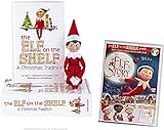 Elf on the Shelf Blue Eyed Boy with Bonus An Elf Story DVD - Direct From North Pole in Limited Edition Official Gift Box