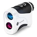 PeakPulse 6s Rangefinder Golf 600 Yards Rangefinder with Flag-Lock, 6X magnification, Vibration On/Off, Distance Measurement, Meter Size Switching, Perfect for playing game and Golfer Gift.