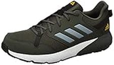 Adidas Men Synthetic Cyberrun M Running Shoe Legear/Dovgry/Actgol (UK-8), Multicolor