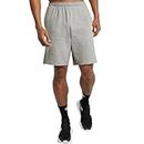 Champion Authentic Cotton 9-Inch Men's Shorts with Pockets L Grey