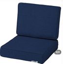 Outdoor Seat Cushion Set 24 X 24 Inch Waterproof & Fade Resistant Patio Furnitur