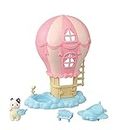 Calico Critters Baby Balloon Playhouse, Dollhouse Playset with Figure Multicolor