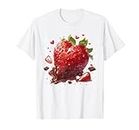 Erdbeere Schokolade Coquette Girl Aesthetic T-Shirt