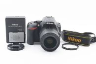 [Casi como nueva] Cámara digital Nikon D5600 24,2 MP 3660 clics con lente AF-P 18-55 mm VR