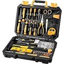 DEKO Tool Kit Set Box Home Repair DIY Tools Basic Hand Toolbox Sets for Home 138Piece