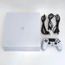 Very Good Condition! PlayStation 4 PS4 Pro White Console 1TB Controller AUS PAL