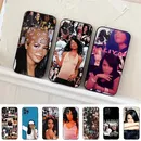 A-aaliyah Hip Hop Musik Handy hülle Silikon weich für iPhone 15 14 13 12 11 Pro Mini xs max 8 7 6