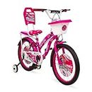 VESCO Super Girl Cycle 20-T Kid's Bikes | Balance Wheel Bicycle Kid Girls | 20" inches | Ideal for 6-9 Years (Pink)