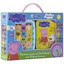 Peppa Pig - Electronic Me Reader Jr and 8 Look and Find Sound Book Library - PI Kids