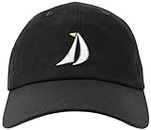 owndis Cap Sail Boat, Sailing Dad-EM-0050-Black