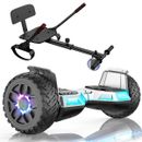 Hoverboard OffRoad LED Light Hover board Electric Scooter Adult Birthday Present