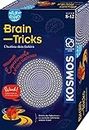 KOSMOS 654252 Fun Science - Brain Tricks, Verblüffende Experimente mit optischen Täuschungen und Illusionen, u. a. mit 3D-Brille, Sphericon, Schiefer Raum, Experimentier-Set für Kinder ab 8-12 Jahre
