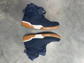 ¡Zapatos de baloncesto Patrick Ewing HI 33 para hombre azul marino/gamuza de goma! Talla 16 1EW90212-475