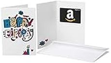 Amazon.co.uk Gift Card for Any Amount in a Birthday Doodle Greeting Card