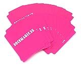 docsmagic.de 25 Trading Card Deck Divider Pink - Kartentrenner Rosa - MTG PKM YGO