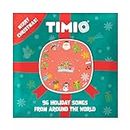 Timio Christmas Songs Disc für Timio Audio und Musik Player | 96 Internationale Feiertagslieder aus der ganzen Welt | Weihnachten Weihnachten Musik & Weihnachtslieder