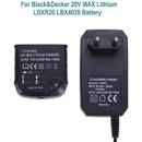 Chargeur batterie lithium-ion BLACK & DECKER LCS1620 20V pour  14V 18 V 20 volts