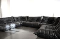 togo sofa ligne roset Couch Set Vintage Togo Sofa Togo Leather Togo 5 chair Set