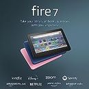Amazon Fire 7 tablet, 7” display, read and watch, under $80 with 10-hour battery life, (2022 release), 32 GB, Black