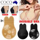 Silicone Adhesive Stick On Gel Push Up Strapless Invisible Bra Backless Best AU